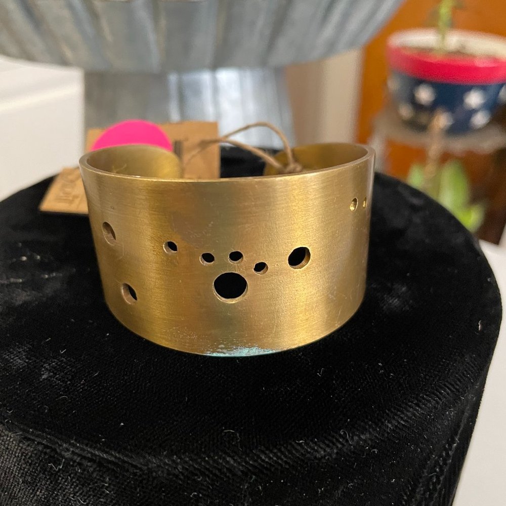 NEW Scout Zodiac Brass Cuff Taurus April 20 - May 20